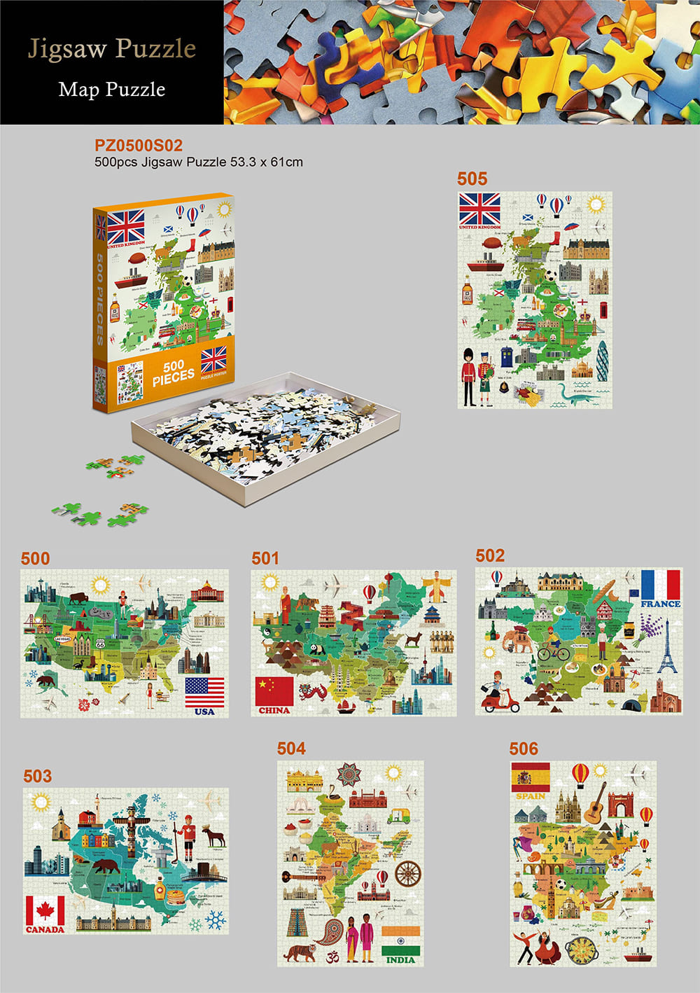 UK Map Puzzle